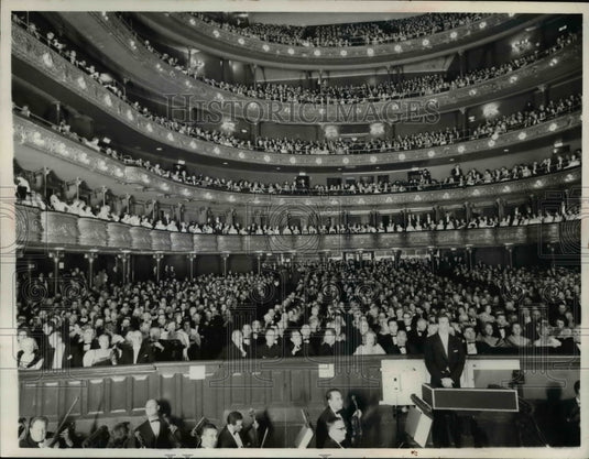 1966 Press Photo of the Met Diamond Horseshoe in it is heyday - Historic Images