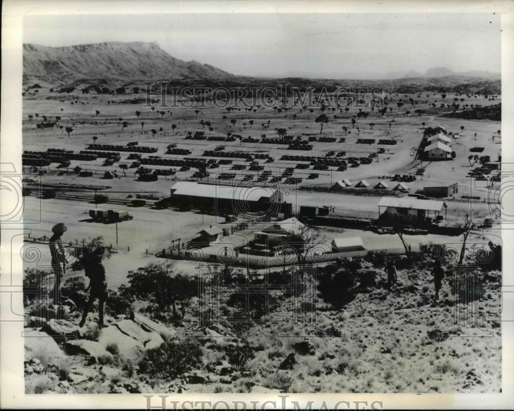 1942 View of Alice Springs Oasis, Australia-Historic Images