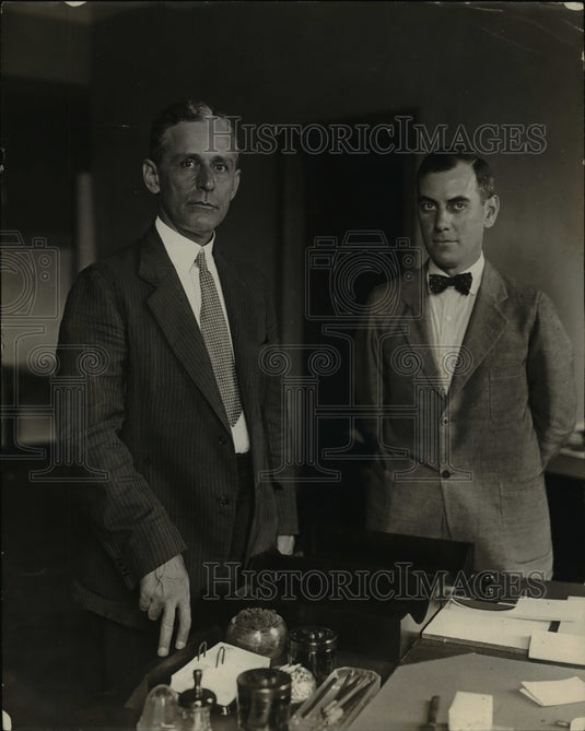 1925 Press Photo Col. C.O. Shorrill, director of Public Buildings and Grounds an - Historic Images