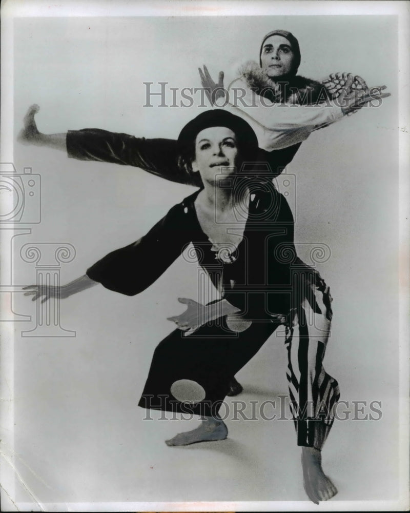 Press Photo The Modern Dance Association - Historic Images
