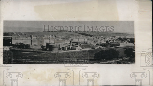 1932 Press Photo Dartmoor Prison at Princetown, Devonshire, England - Historic Images