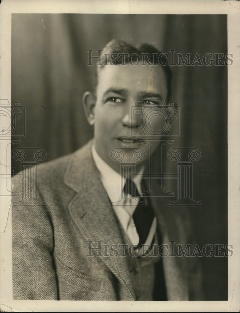 1928 Press Photo Portrait of C.J. Matthews - Historic Images