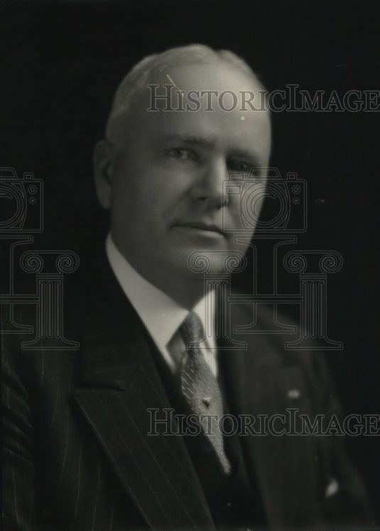 1931 Press Photo Earl C. Mills, will succeed Thomas Houston - Historic Images
