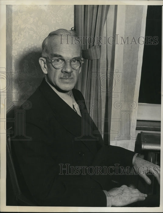 1938 Press Photo Henry Gillam Murphy Architect - Historic Images