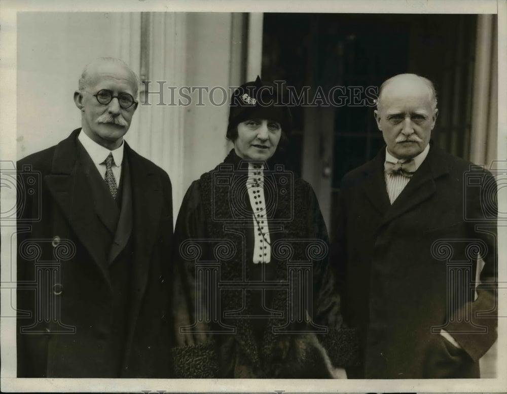 1928 Press Photo Sir Robert Padgett English Scientust and Lady Padgett - Historic Images
