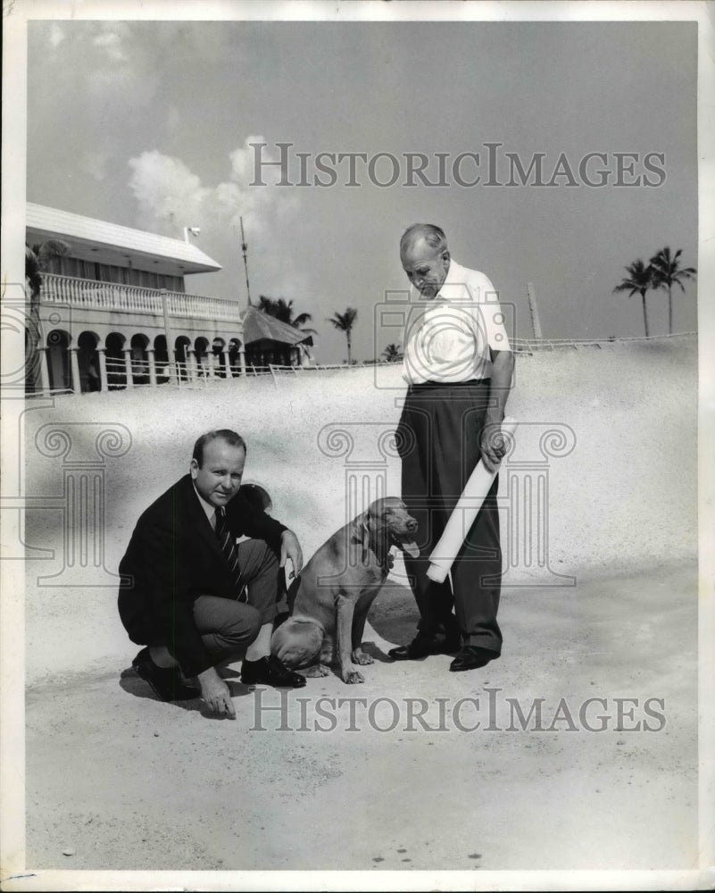 1963 Press Photo Multi-millionaire John D. MacArthur - Historic Images