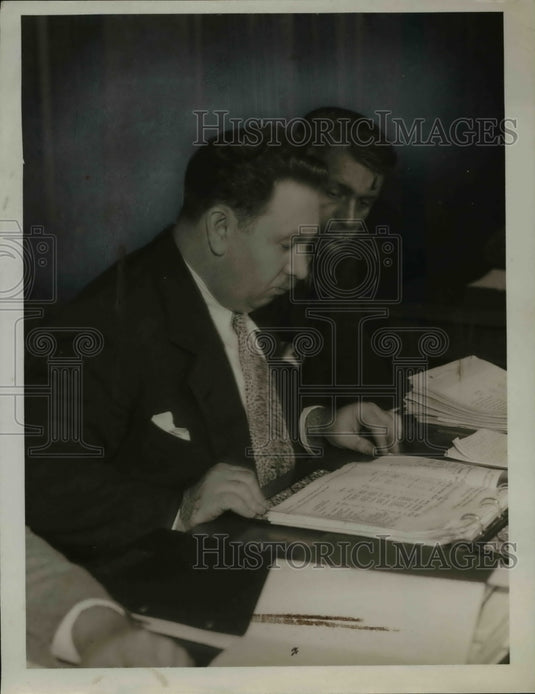 1934 Press Photo O. David Zimring - Historic Images