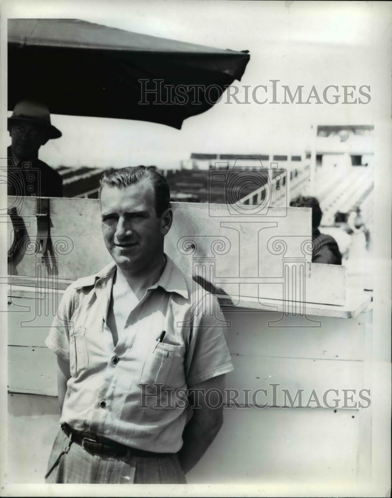 1939 Press Photo Earl Ortman qualified for Thompson trophy race - Historic Images