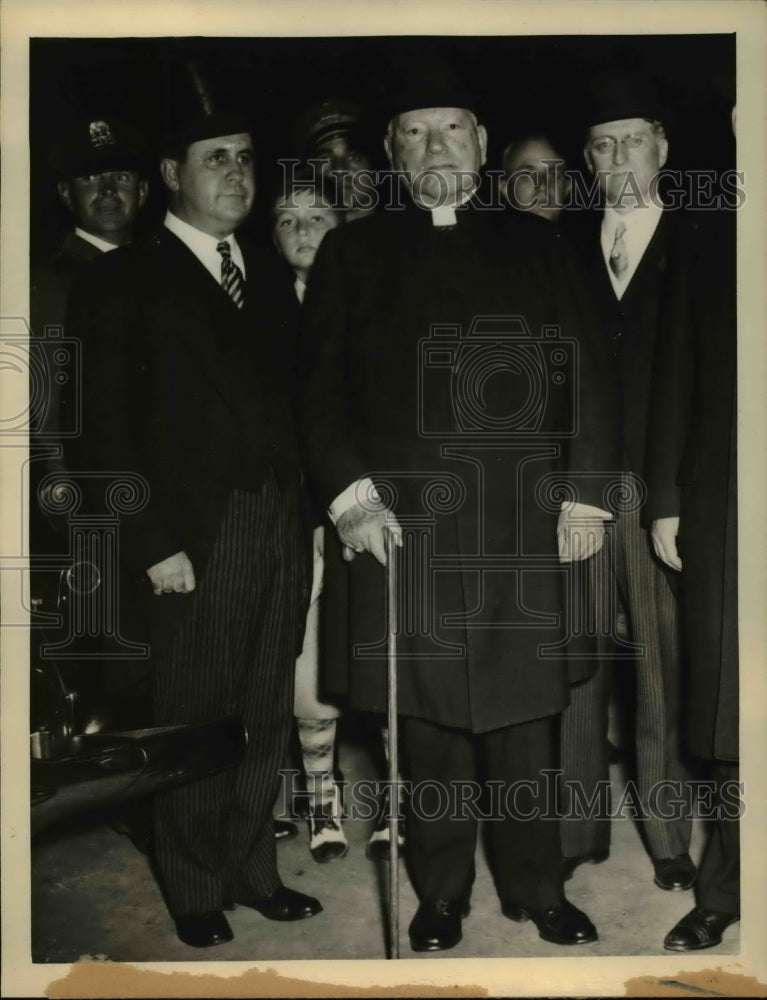 1934 Press Photo William Cardinal O&#39;Connel Archbishop of Boston - Historic Images