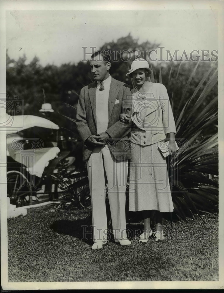 1932 Press Photo Mr and Mrs John C Orr - Historic Images