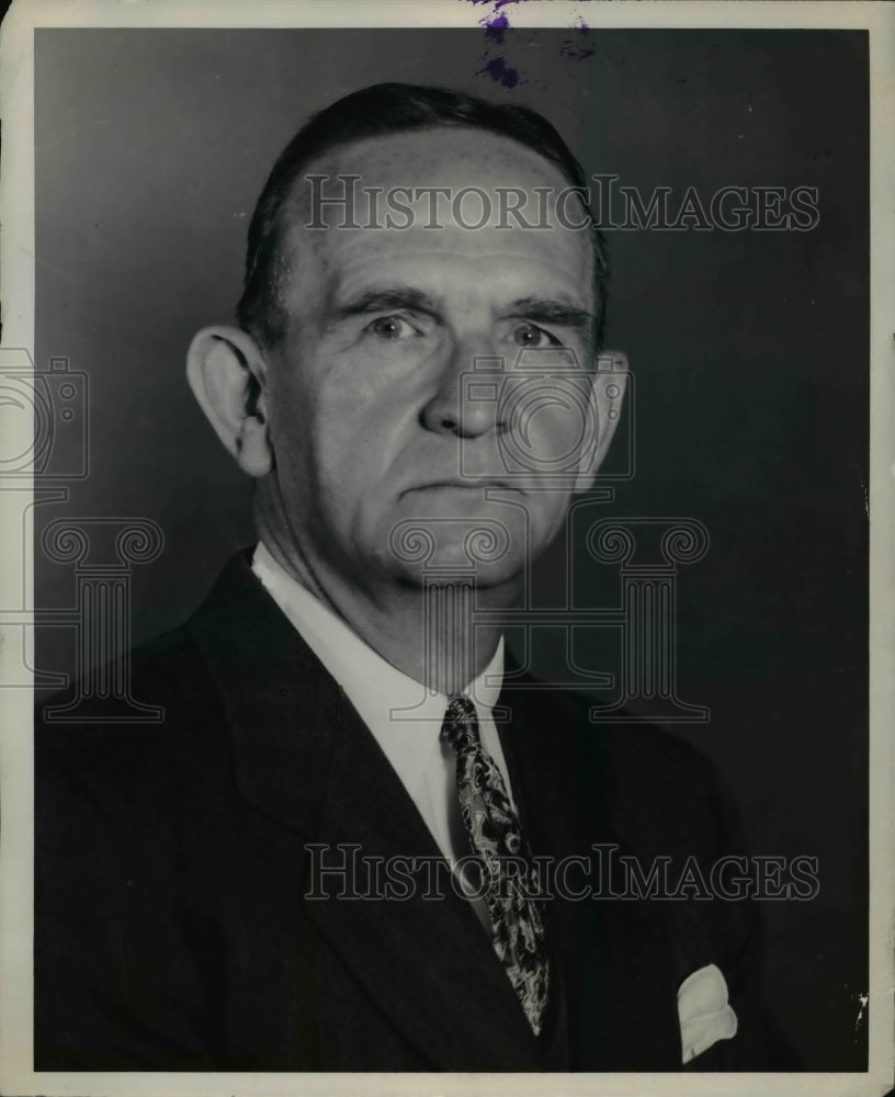 1948 Press Photo James T. O&#39;Connor, Sales Manager Carnegie-Illinois Steel Corp. - Historic Images