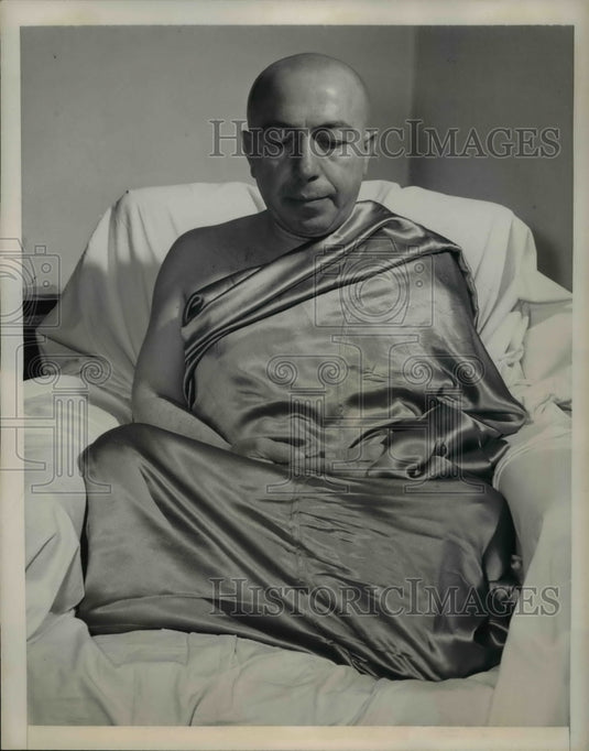 1948 Press Photo Venerable One fasting until Russian-American relations improve - Historic Images