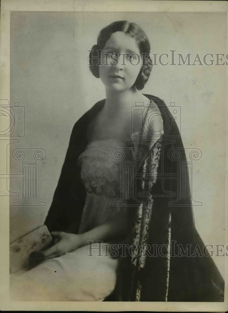 1927 Press Photo Countess of Scafield, Mrs. D.S. Herbert - Historic Images