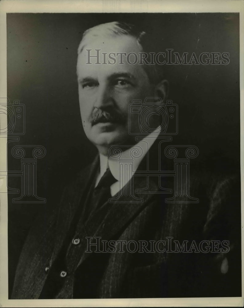 1931 Press Photo Portrait of Gates McGarrah - Historic Images