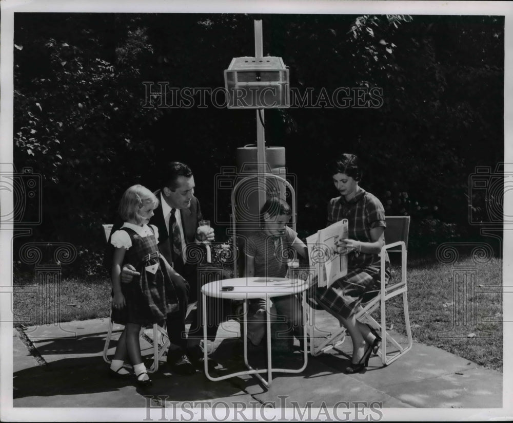 1956 Press Photo Perfection Industrial Div, Hupp Corp. - Historic Images