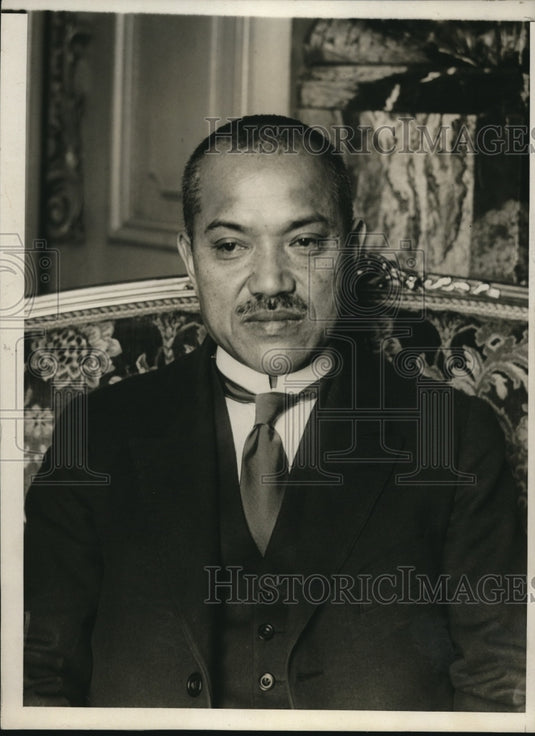 1929 Press Photo of T. Yamakawa a member of the House of Peers and delegate. - Historic Images