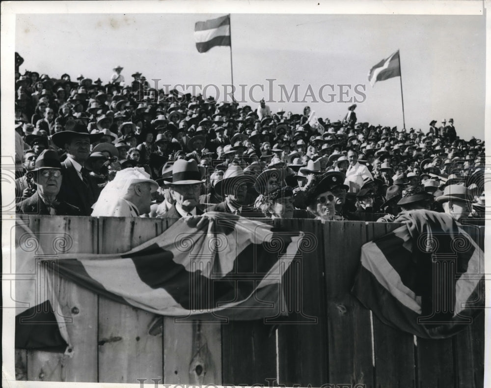 1940 Press Photo Generals John Pershing, James Harbord and Charles Dawes - Historic Images