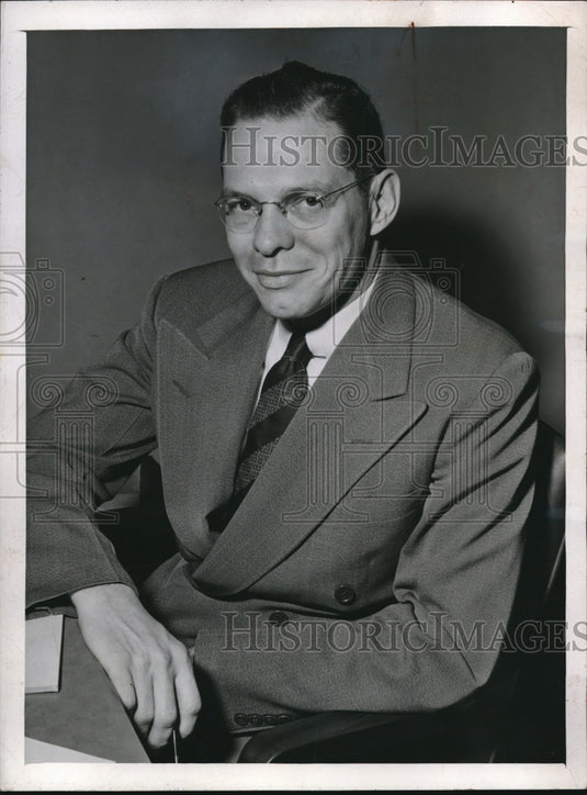 1946 Press Photo Dean McNeal's Appointment - Historic Images