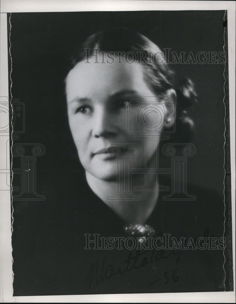 1939 Press Photo Martha Taifal - Historic Images