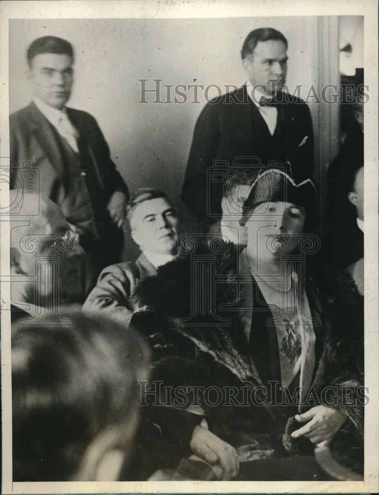 1927 Press Photo Jerry Tarbot, the sliding ghost, famous nameless shell shocked - Historic Images