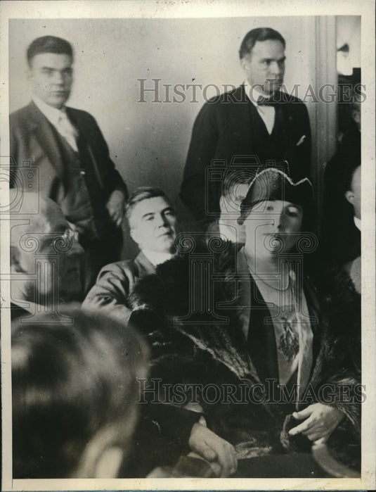1927 Press Photo Jerry Tarbot, the sliding ghost, famous nameless shell shocked - Historic Images