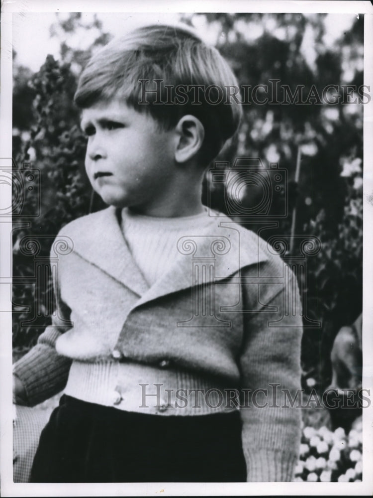 1955 Press Photo Prince Charles of England - Historic Images