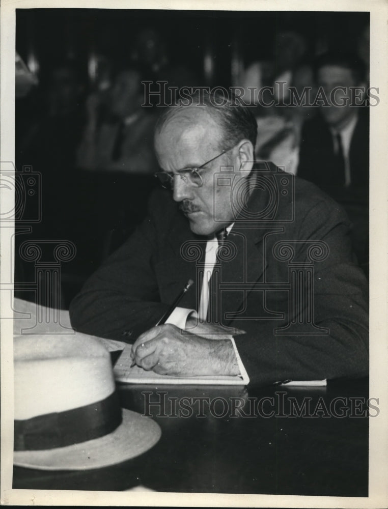 1936 Press Photo Williard M. Rea - Historic Images