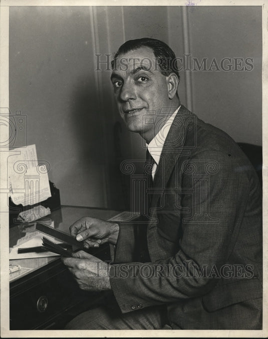 1924 Press Photo Alec Besso - Historic Images