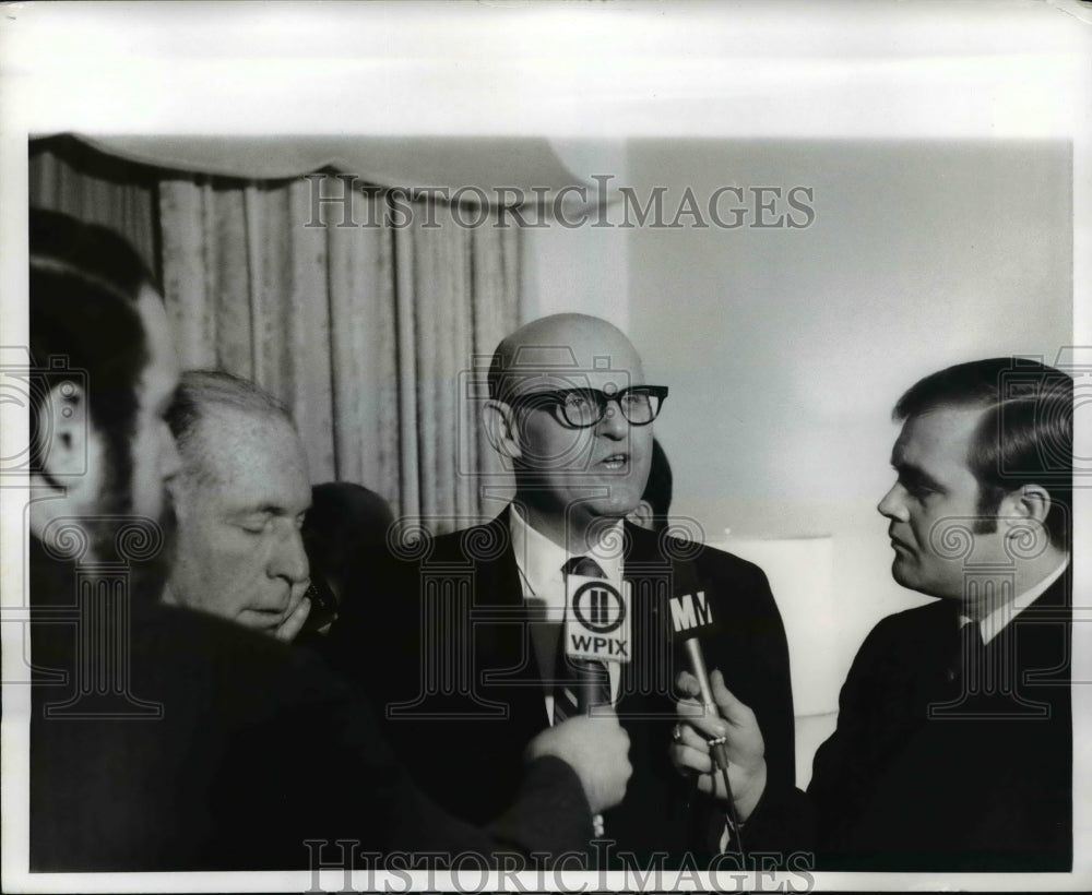 1970 Press Photo New York Dr William A Wexler, Chairman of the Conference of - Historic Images