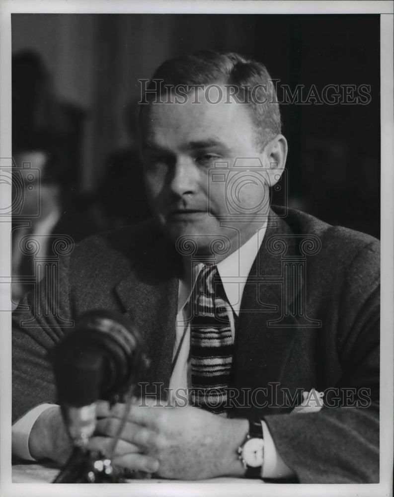 1953 Press Photo E K Meade Jr - Historic Images