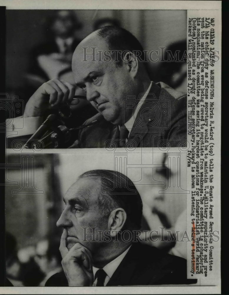 1969 Melvin R. Leird (top) and David Packard (bottom) - Historic Images