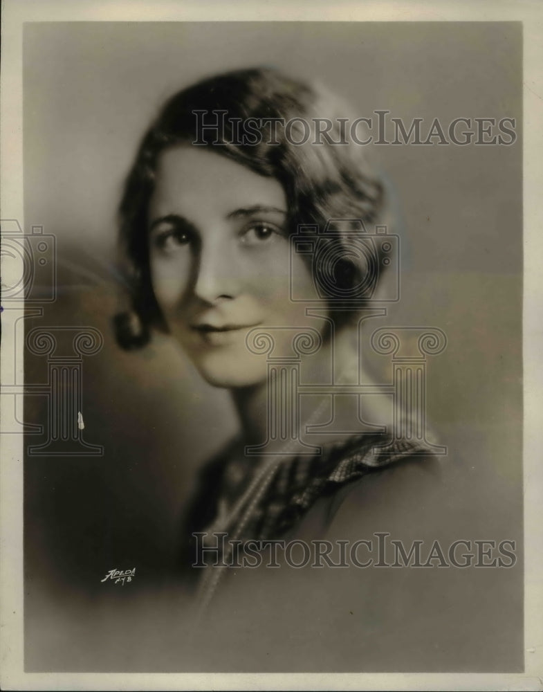 1927 Press Photo Jessica Dragonette soprano Natl Muiscal Comedy Troupe - Historic Images