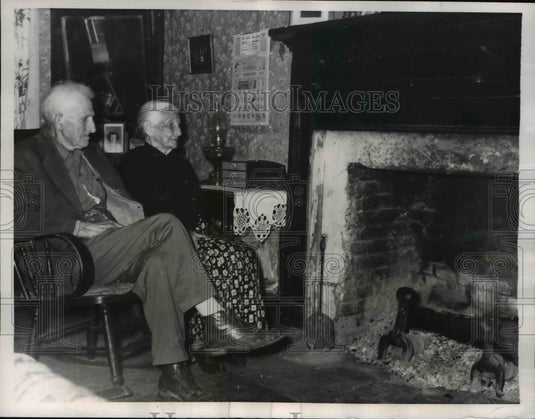 1957 Press Photo Grenada Miss Mr & Mrs WB Rook after 70 years of marriage - Historic Images