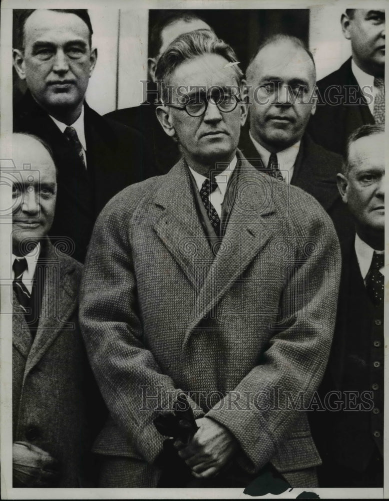 1934 Press Photo Arthur H. Greenwood, Dem., Ind. - Historic Images