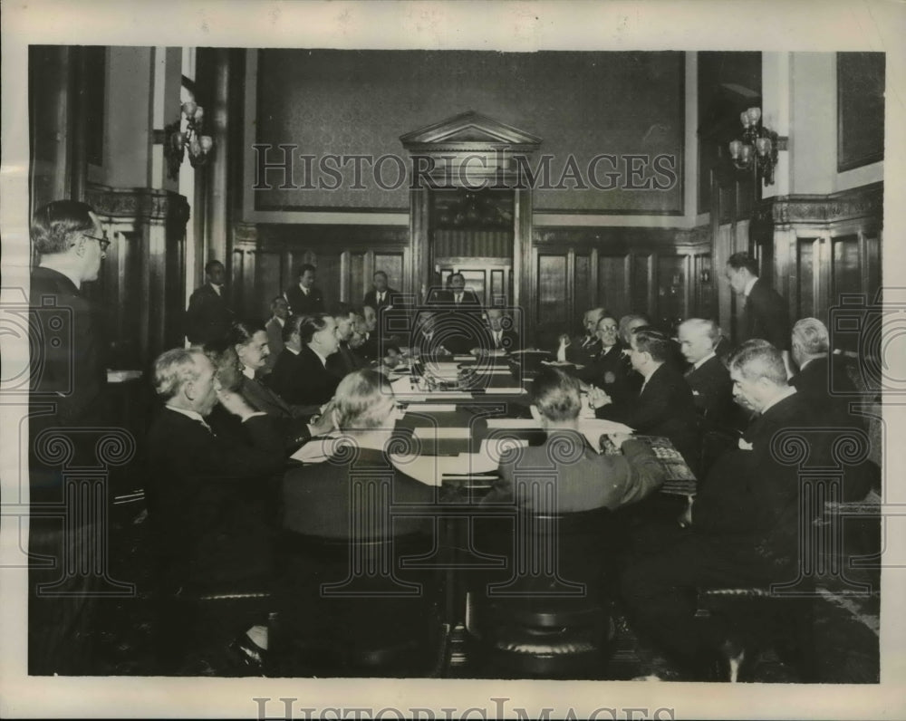 1939 Press Photo Steering committee of the seventh Pan-American Conference - Historic Images