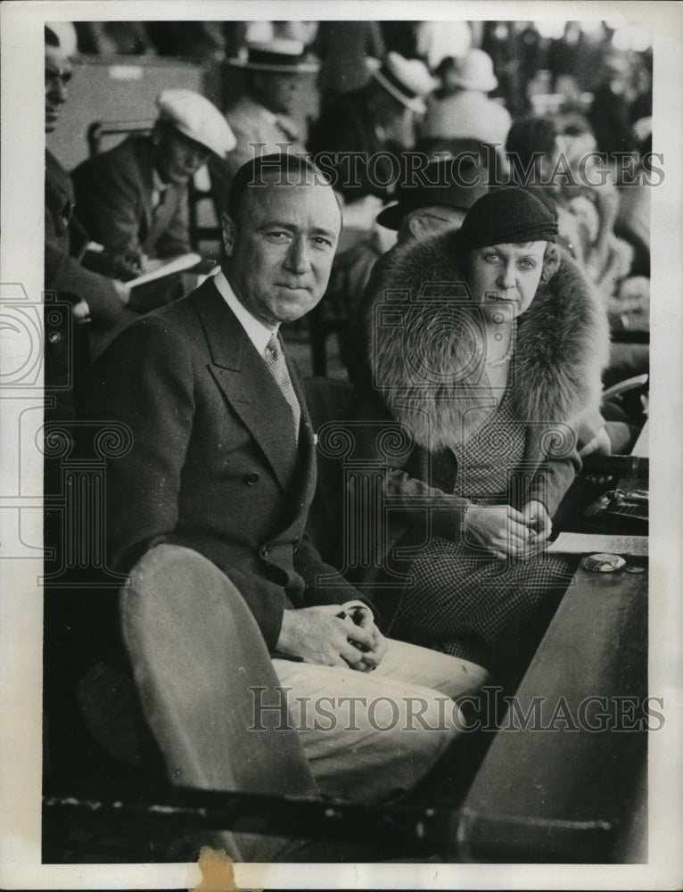 1933 Press Photo M.H. Aylesworth, head of the National Broadcasting Company - Historic Images