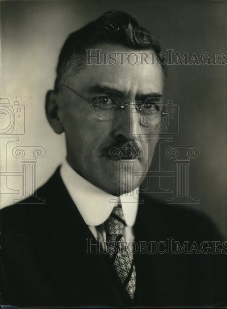 1929 Press Photo Dr. W. W. Stockberger Director of Personnel and Business Admin - Historic Images