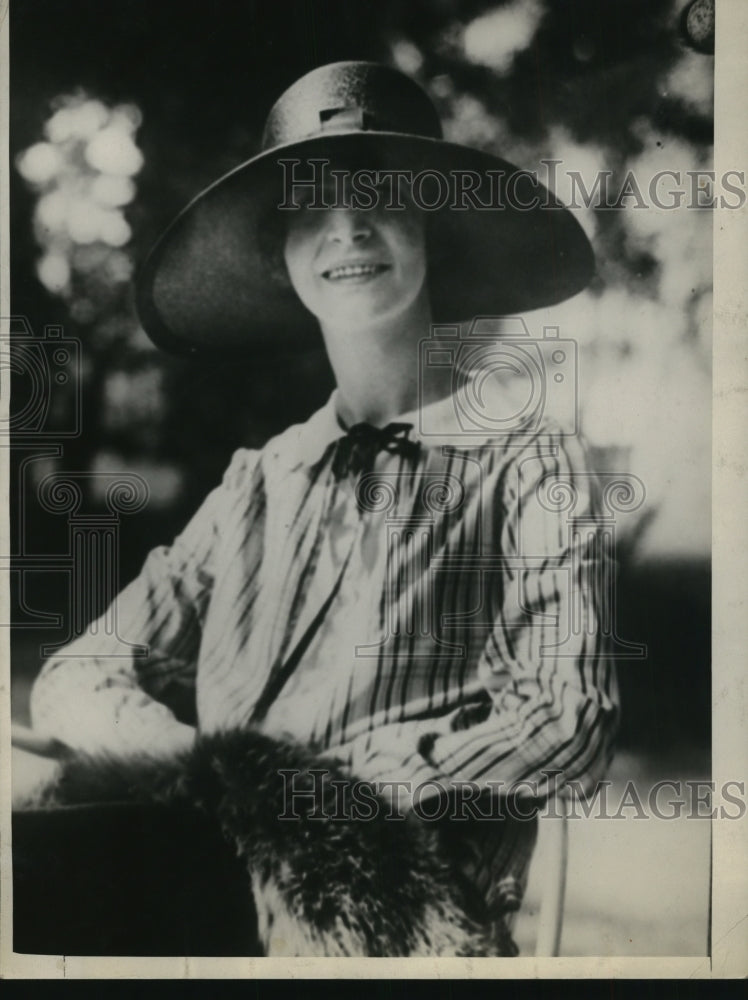 1937 Press Photo Mrs Warner, Al Smith&#39;s daughter - Historic Images