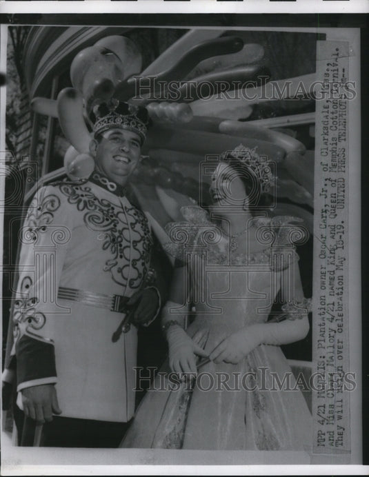1956 Oscar Carr Jr. & Ms. Clare Mallory-Historic Images