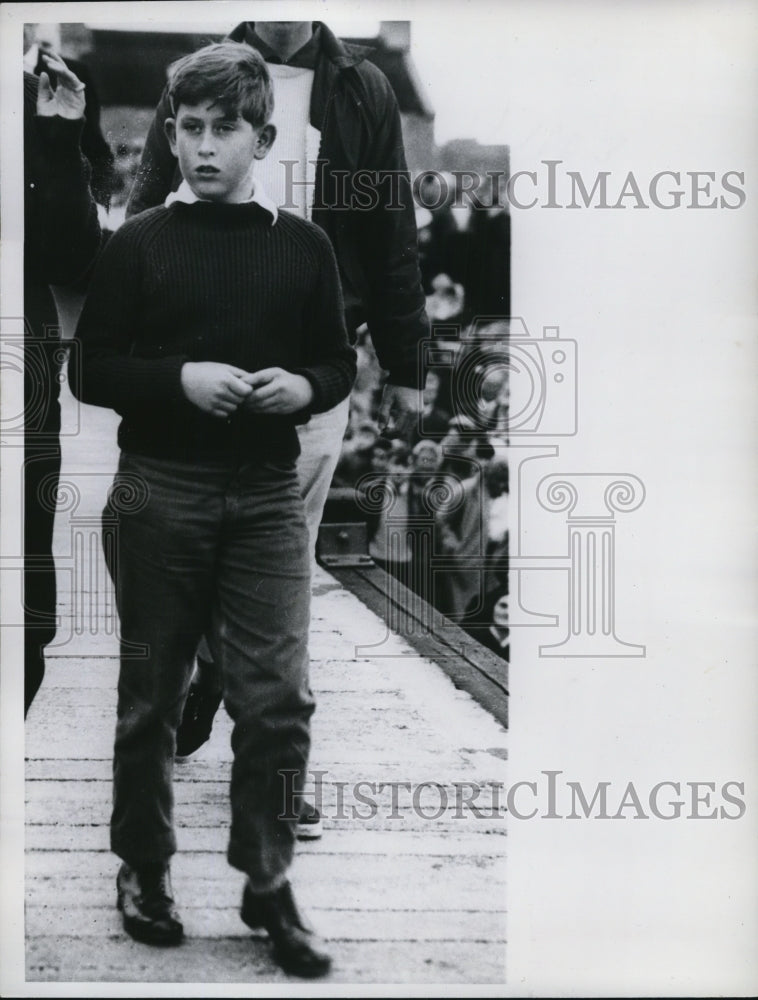 1960 Press Photo Prince Charles of England at Cheam Boarding School - Historic Images