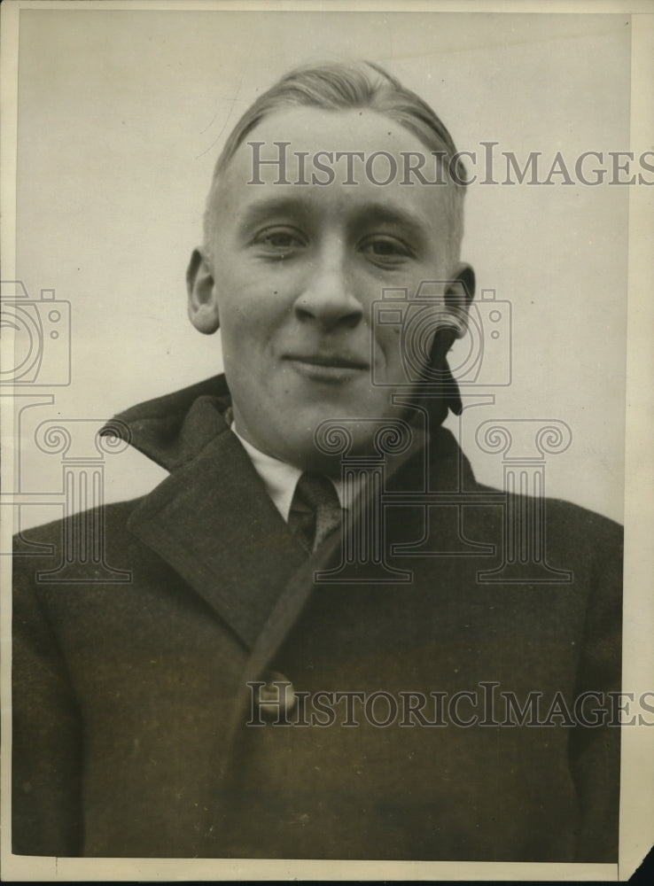 1926 Press Photo Count Ulrich Ferdinand von Maltzan arrives on S.S. Thuringia - Historic Images