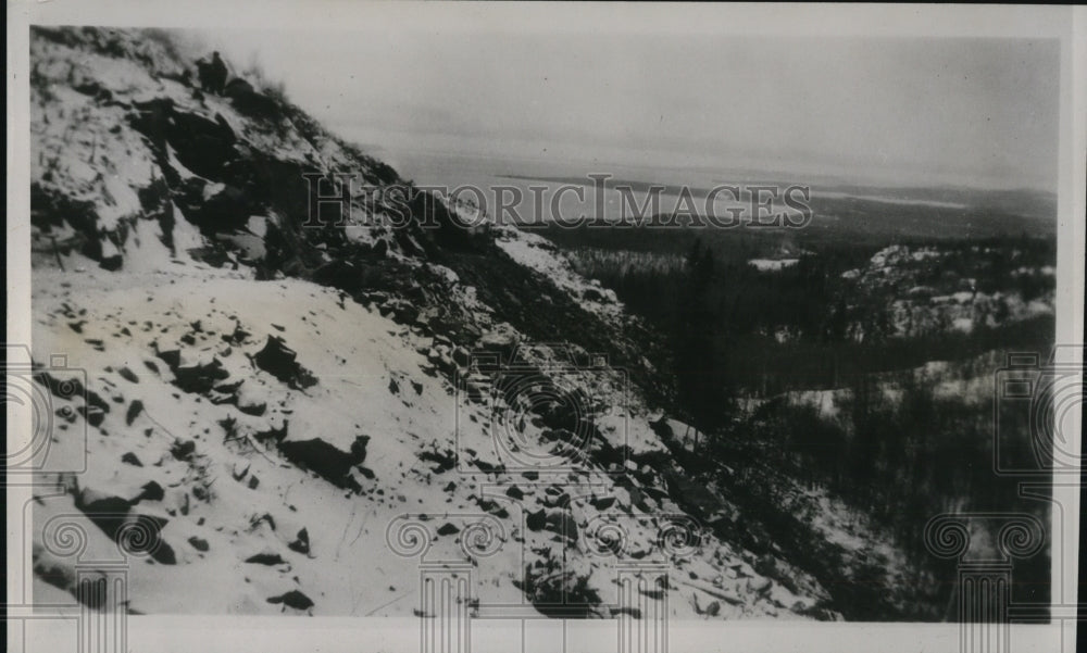 1935 Carvers east of Ft William scenery on trans Canadian RR - Historic Images
