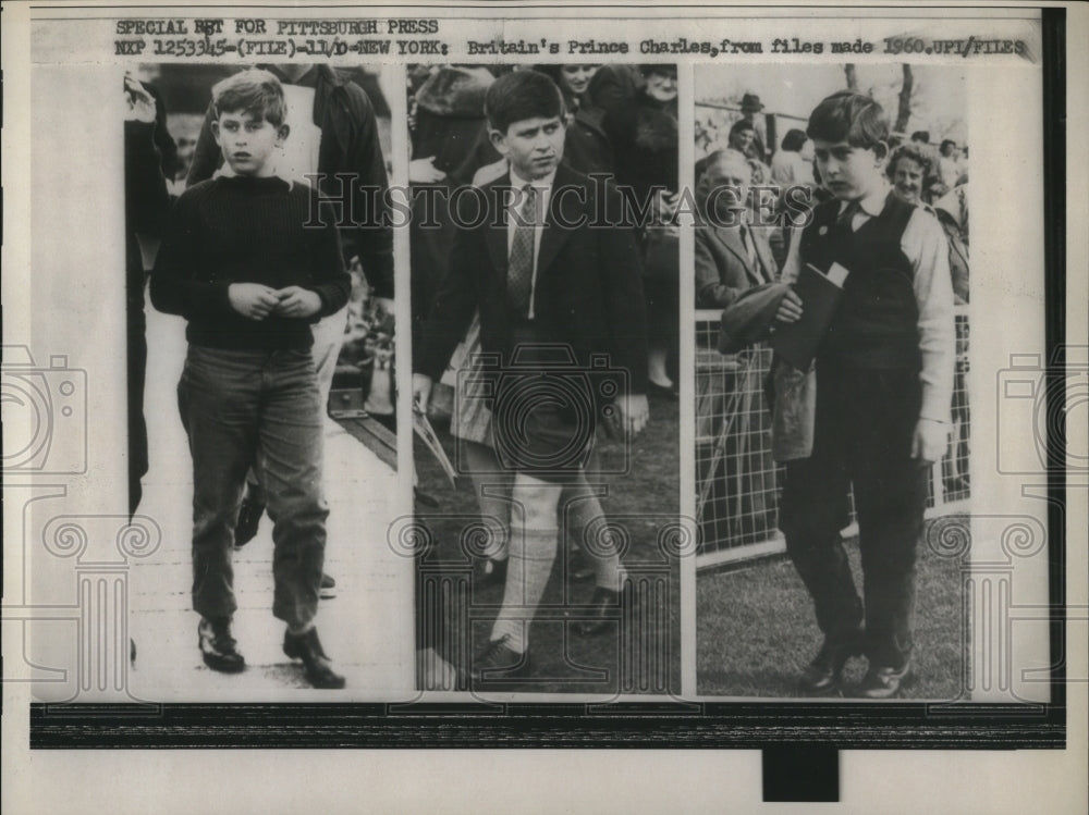 1961 Press Photo London Prince Charles  at some events - Historic Images