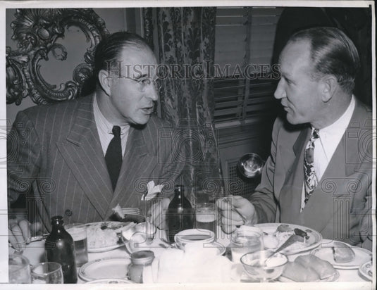 1945 Press Photo Pacific Coast League Directors' First Meeting - Historic Images