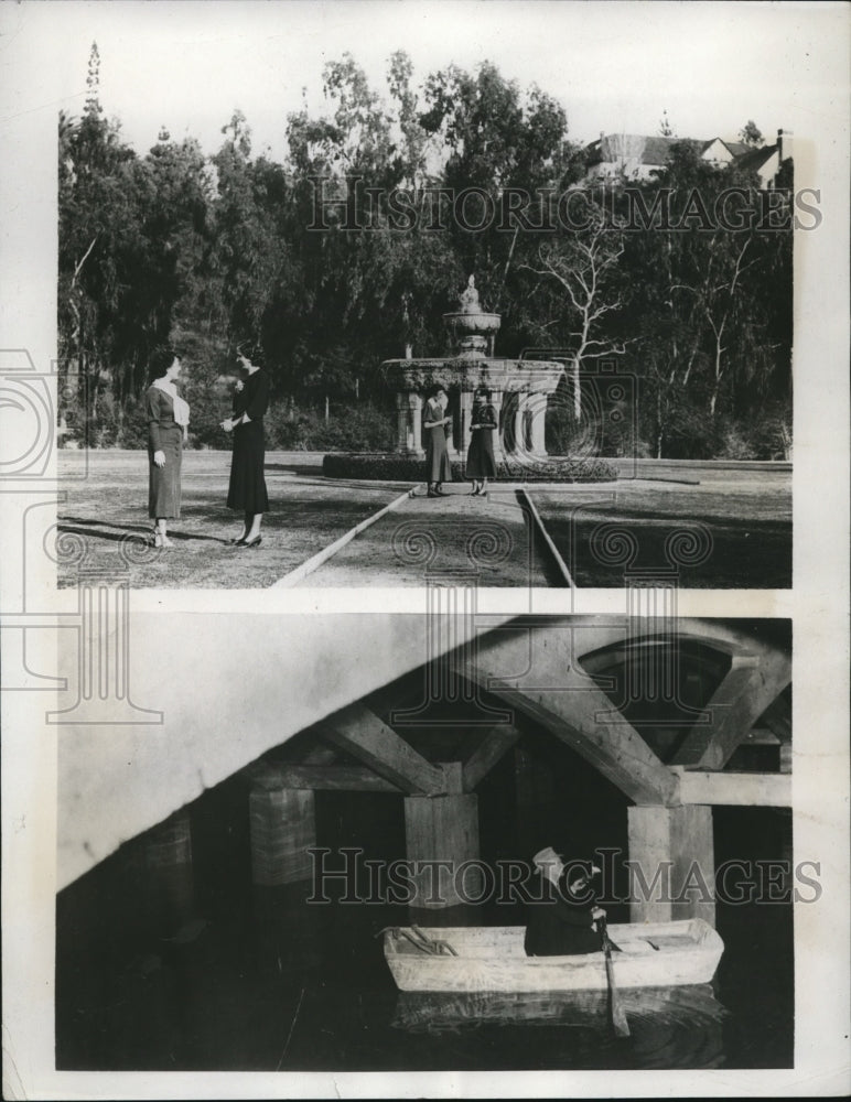 1933 Press Photo The Great Resevoir Park. - Historic Images