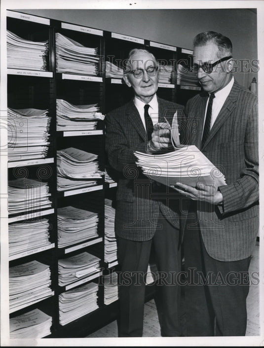 1965 Press Photo Board of Elections - Historic Images