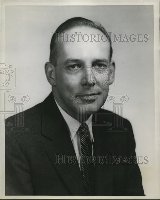 1955 Press Photo Dr. Robert B. O'Connor, Medical Director, US Steel Corporation - Historic Images