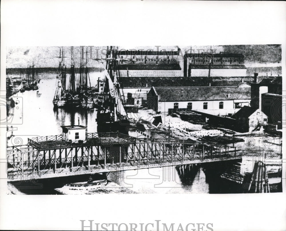 1970 Press Photo Built in1860 The Chicago Inbound Freight House - Historic Images