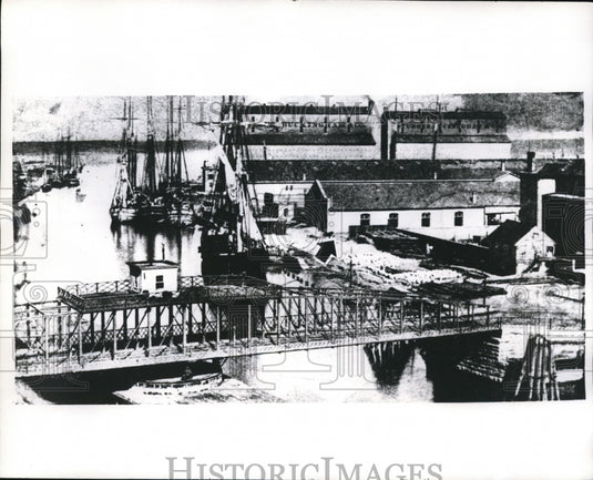 1970 Press Photo Built in1860 The Chicago Inbound Freight House - Historic Images