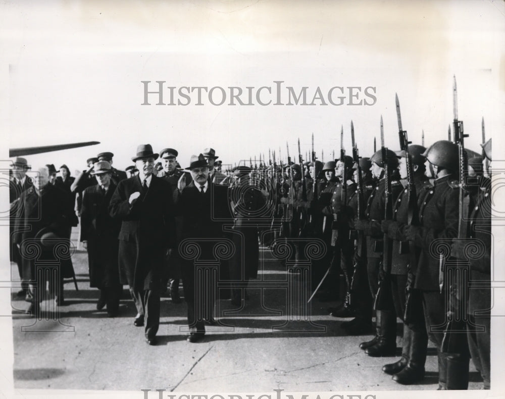 1948 Press Photo Cordell Hull, Tennessee Secretary of State, at Moscow in 1943 - Historic Images